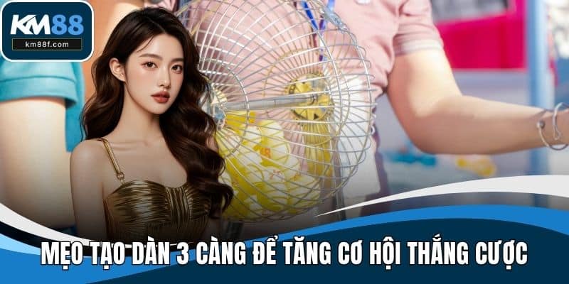 Mẹo tạo dàn 3 càng để tăng cơ hội thắng cược