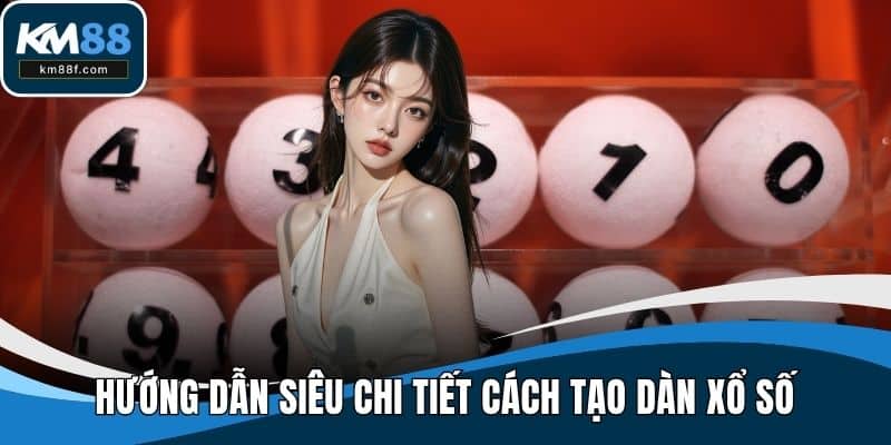 Hướng dẫn siêu chi tiết cách tạo dàn xổ số